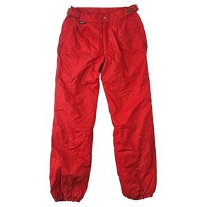Eider Gore-Tex Ski Pants Vintage Red Made in France‎ Snow Trousers Mens 46